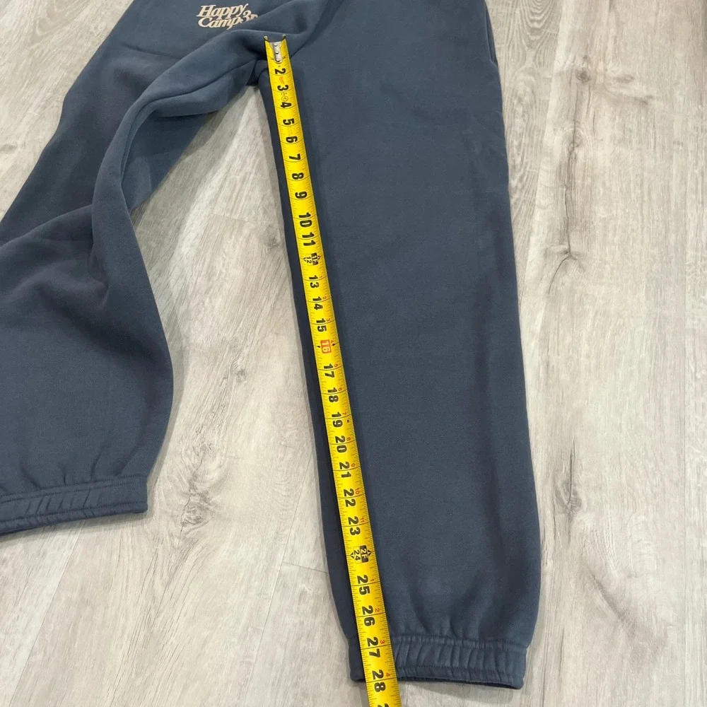 Happy Camp3r Puff Series Sweatpants Midnight Blue Medium NWT Cozy Joggers Heavy